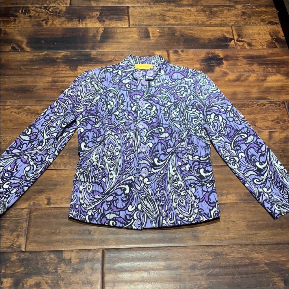 St. John Purple Jacket